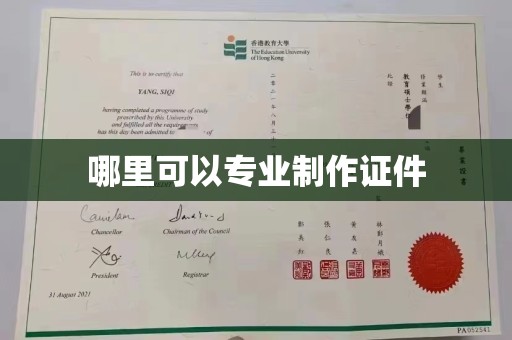 自贡哪里可以专业制作证件