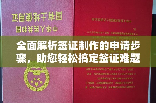 自贡全面解析签证制作的申请步骤，助您轻松搞定签证难题
