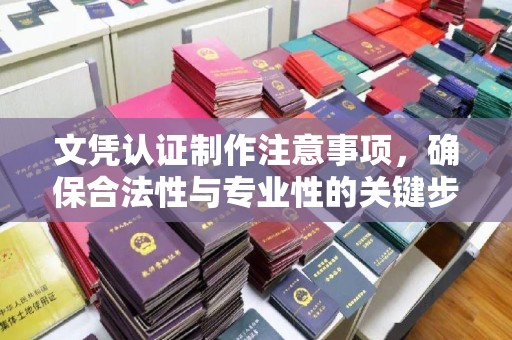 自贡文凭认证制作注意事项，确保合法性与专业性的关键步骤
