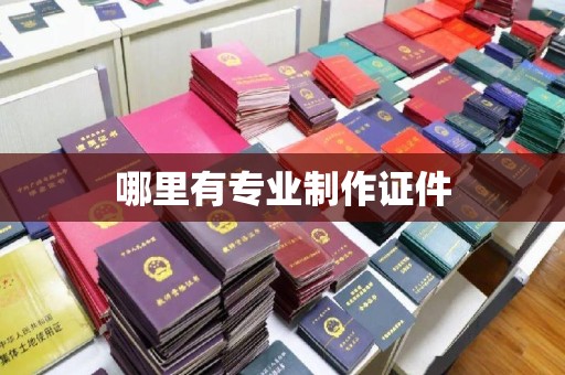 自贡哪里有专业制作证件