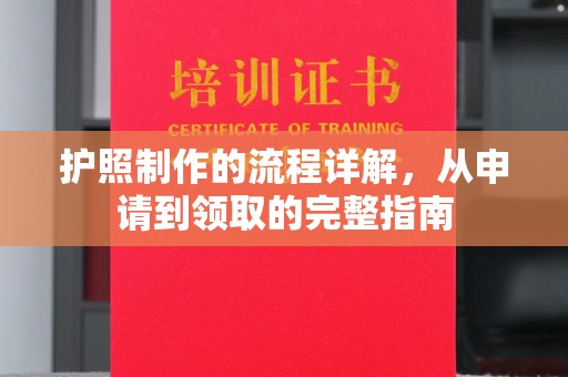 自贡护照制作的流程详解，从申请到领取的完整指南