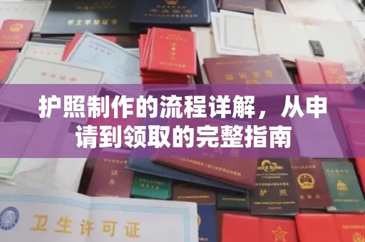 自贡护照制作的流程详解，从申请到领取的完整指南