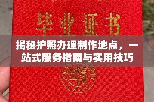 自贡揭秘护照办理制作地点，一站式服务指南与实用技巧