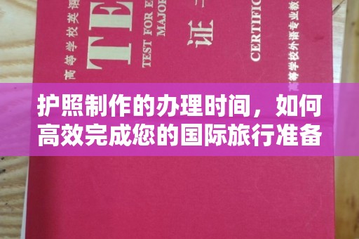 自贡护照制作的办理时间，如何高效完成您的国际旅行准备