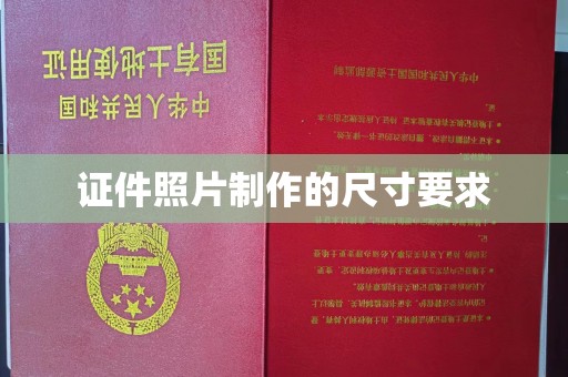 自贡证件照片制作的尺寸要求