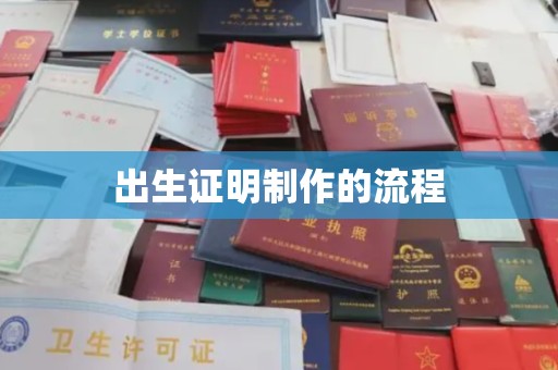 自贡出生证明制作的流程