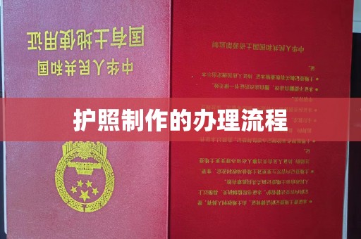 自贡护照制作的办理流程